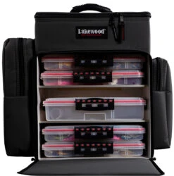 Lakewood - Magnum Top Shelf Tackle Storage Box - Black 6 Lakewood - Magnum Top Shelf Tackle Storage Box - Black -Frost Spoons Sales Store A054 BK open H2O 95381.1627305460