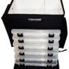 Lakewood - Magnum Top Shelf Tackle Storage Box - Black -Frost Spoons Sales Store A054 BK open top scaled 21584.1627305455