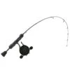 13 Fishing - FreeFall Ghost Stealth Edition Ice Combo 27" UL - FF Ghost + Tickle Stick (Reel Seat Handle) - Left Hand - Black/Grey Camo