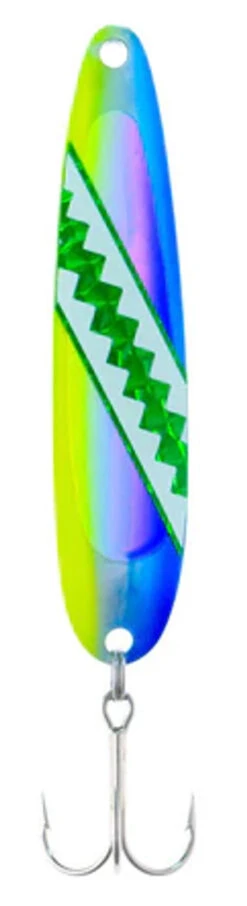 Michigan Stinger Spoons - STANDARD SIZE - S397 - UV Blue Dolphin