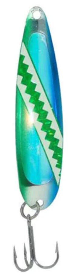 Michigan Stinger Spoons - STINGRAY SIZE - NS400 - UV Dolphin