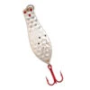 Yellow Bird - Premium Doctor Spoon With Red LazerSharp Hooks In (PM501) Hex Hammered Nickel - 3.75" 5/8oz -Frost Spoons Sales Store pm265 501 35981.1647872242