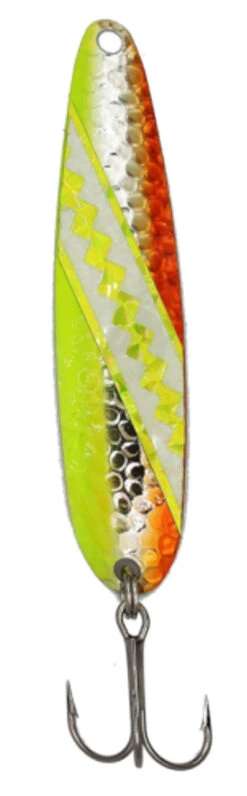 Michigan Stinger Spoons - STANDARD SIZE - SH124 - Carmel Dolphin Glow